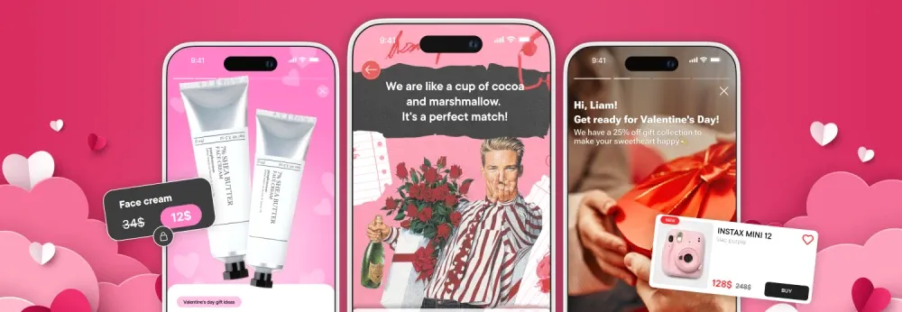 mobile stories valentine day